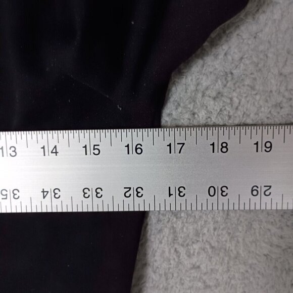 Nature vs Future Dress Women's Large Black Stretch V-Neck Short Sleeve Career - Picture 10 of 12